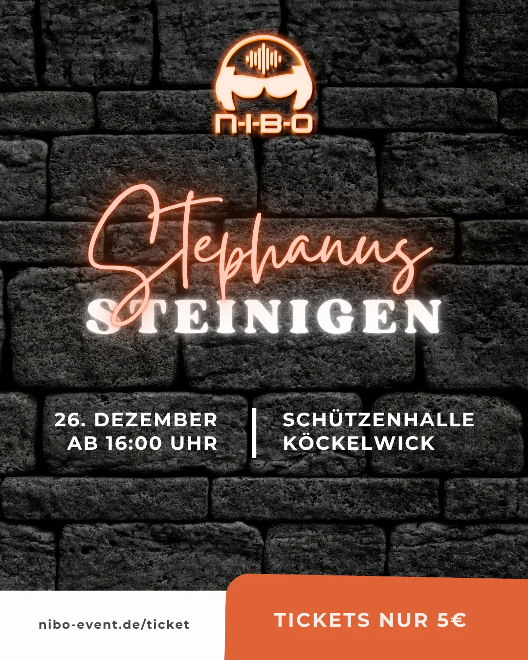 Plakat Stephanus Steinigen